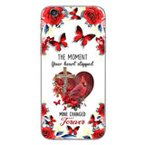 The Moment Your Heart Stopped - Personalized Memorial Phone Case
