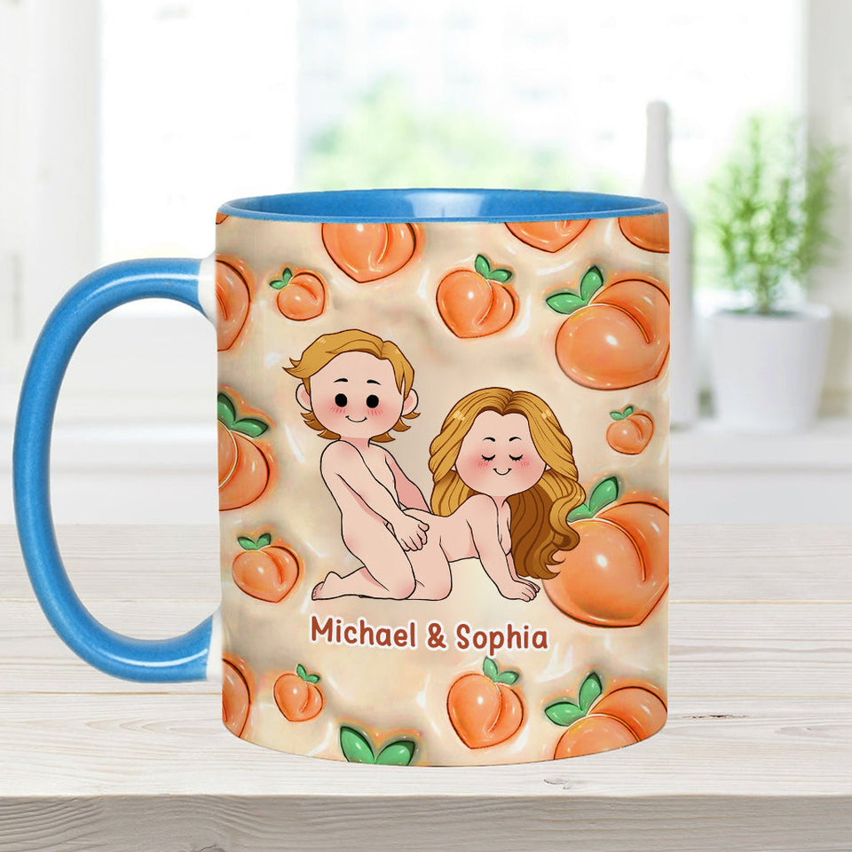 Congrats On Being My Favorite Butt - gift for husband, wife, boyfriend, girlfriend - Personalized Accent Mug