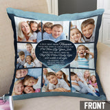 A Hug Sent From Heaven - Personalized Memorial Throw Pillow