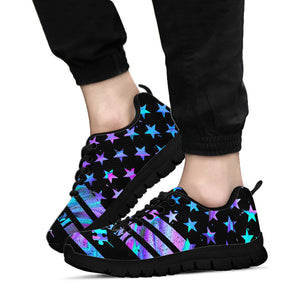 Autism Awareness American Flag Autism Awareness Sneakers 0622