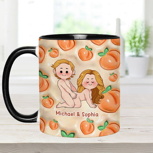 Congrats On Being My Favorite Butt - gift for husband, wife, boyfriend, girlfriend - Personalized Accent Mug