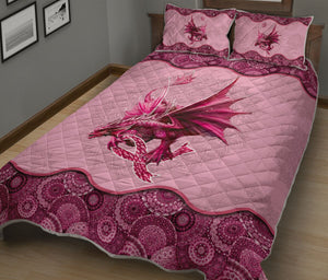 Breast Cancer Warrior Breast Cancer Awareness  Quilt Set 0622