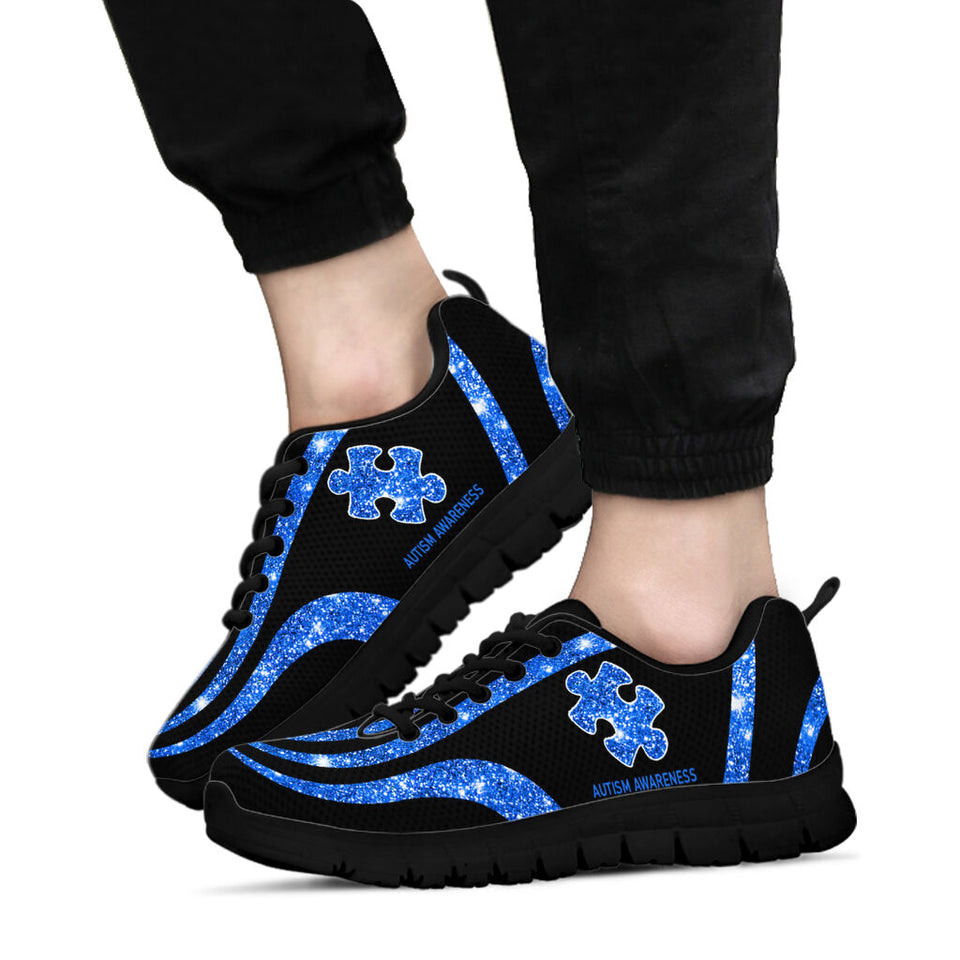 Sparkle Autism Awareness Sneakers 0622