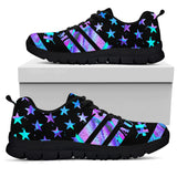 Autism Awareness American Flag Autism Awareness Sneakers 0622