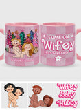 Come On Hubby Wifey Baby - gift for girlfriend, husband, wife, boyfriend - Personalized Accent Mug