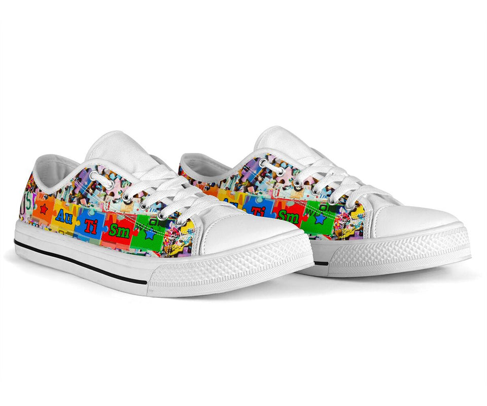 Autism Awareness Autism Awareness Low Top Shoes 0622