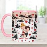 My Favorite Thing To Do Is You - Personalized Couple Accent Mug