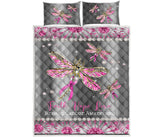 Faith Hope Love Breast Cancer Awareness  Quilt Set 0622