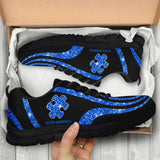 Sparkle Autism Awareness Sneakers 0622