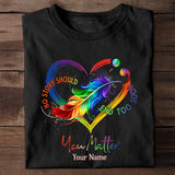 Your Life Matters - Personalized Suicide Prevention T-shirt And Hoodie