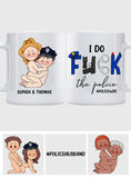 I Do Love The Police - Personalized Couple Mug