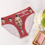 Only You Can Insert Here - Personalized Couple Women's Briefs