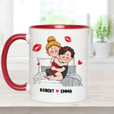 I Love You - Personalized Couple Accent Mug