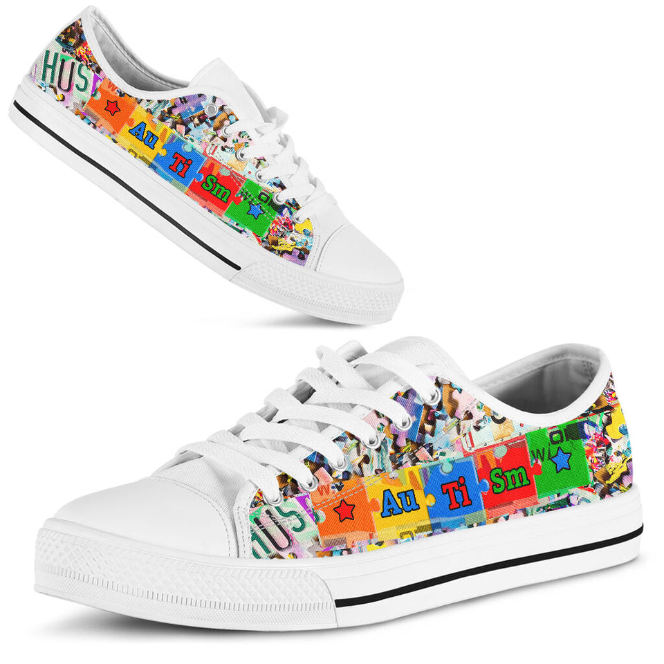 Autism Awareness Autism Awareness Low Top Shoes 0622