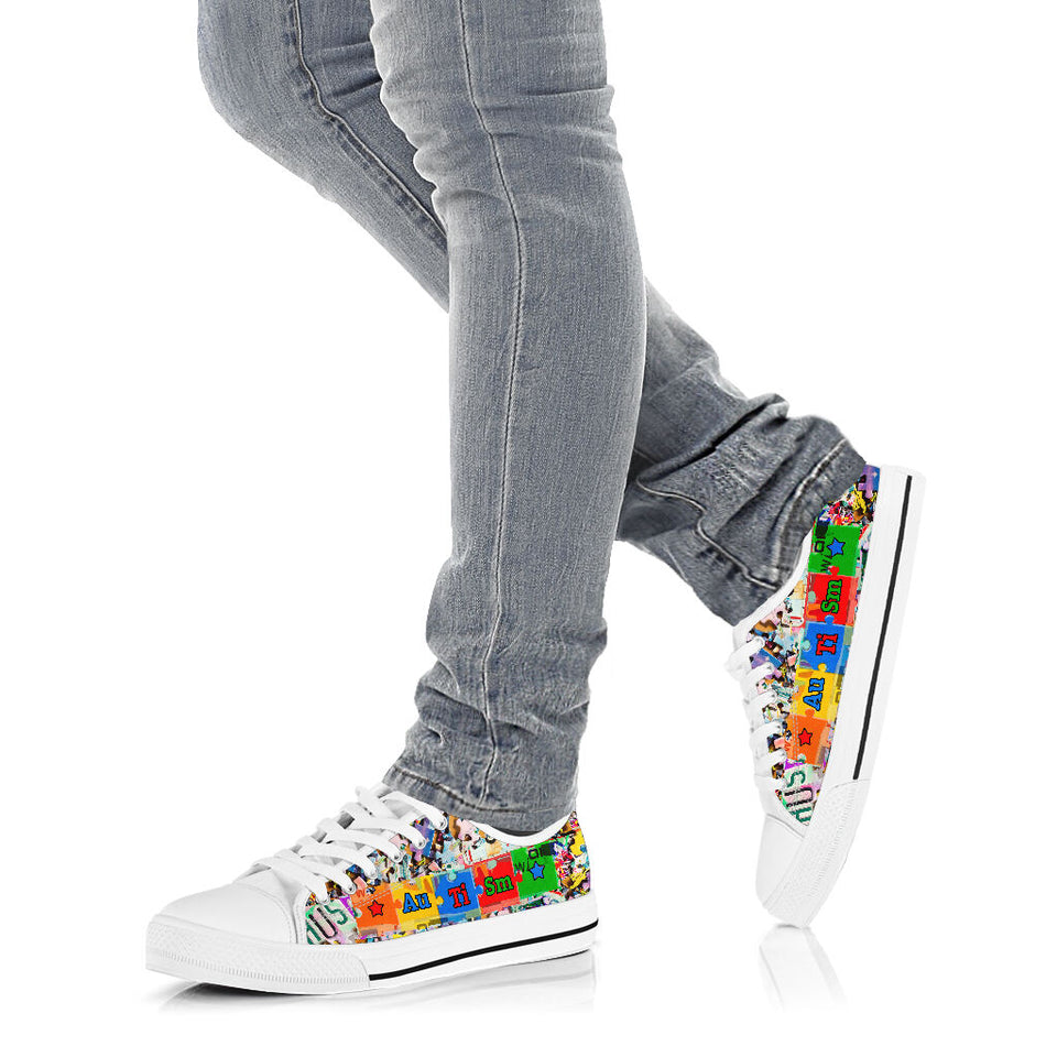 Autism Awareness Autism Awareness Low Top Shoes 0622
