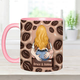 You Are Still Hotter Than This Coffee - Personalized Couple Accent Mug