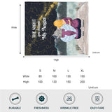 My Precious Star In The Sky - Personalized Memorial Blanket