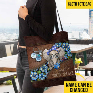 Accept Understand Love - Autism Awareness Personalized Tote Bag