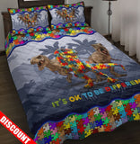 It's Ok To Be Different Autism Awareness Quilt Set 0523