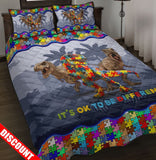 It's Ok To Be Different Autism Awareness Quilt Set 0523
