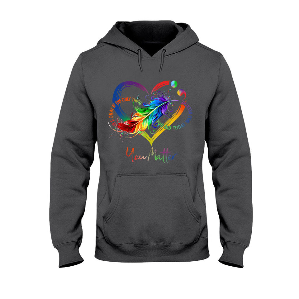 Your Life Matters - Personalized Suicide Prevention T-shirt And Hoodie