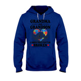 Grandma And Grandson - Autism Awareness T-shirt And Hoodie 062021