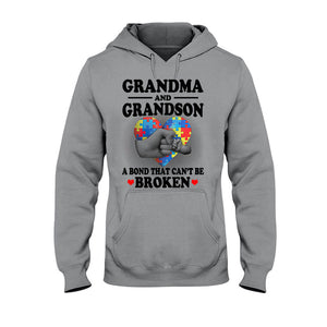Grandma And Grandson - Autism Awareness T-shirt And Hoodie 062021