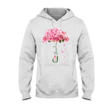 Never Give Up - Breast Cancer Awareness T-shirt And Hoodie 072021