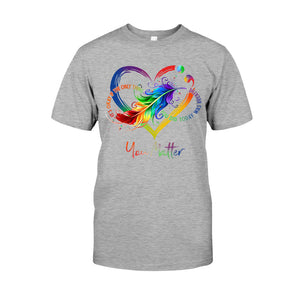 Your Life Matters - Personalized Suicide Prevention T-shirt And Hoodie
