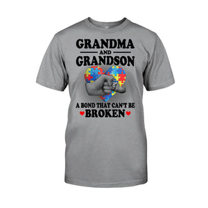Grandma And Grandson - Autism Awareness T-shirt And Hoodie 062021