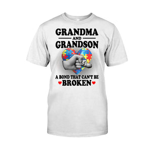 Grandma And Grandson - Autism Awareness T-shirt And Hoodie 062021
