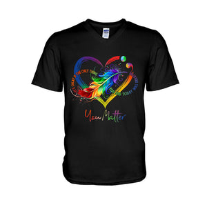 Your Life Matters - Personalized Suicide Prevention T-shirt And Hoodie