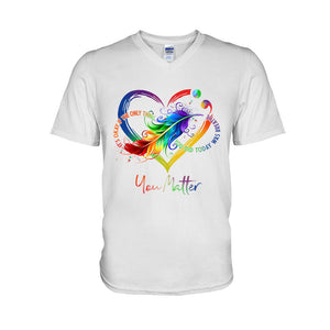 Your Life Matters - Personalized Suicide Prevention T-shirt And Hoodie