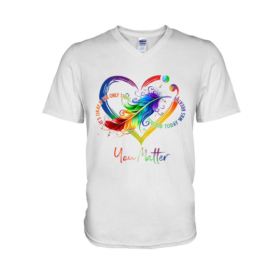 Your Life Matters - Personalized Suicide Prevention T-shirt And Hoodie