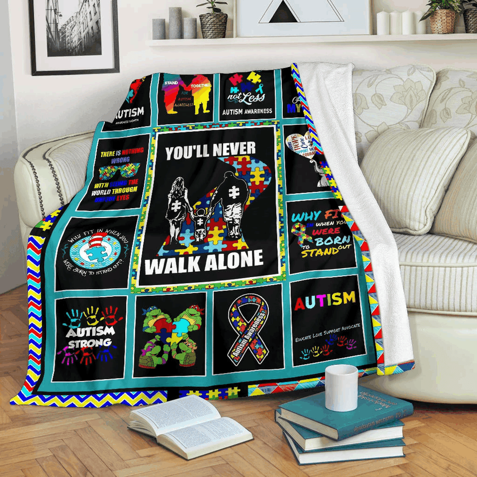 Autism Awareness Blanket 0921