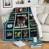 Autism Awareness Blanket 0921