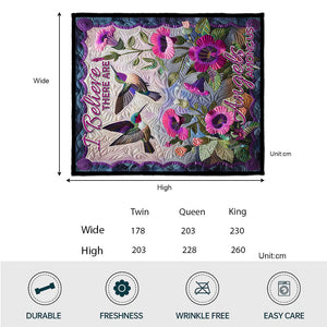 There Are Angles Among Us - Memorial Quilt
