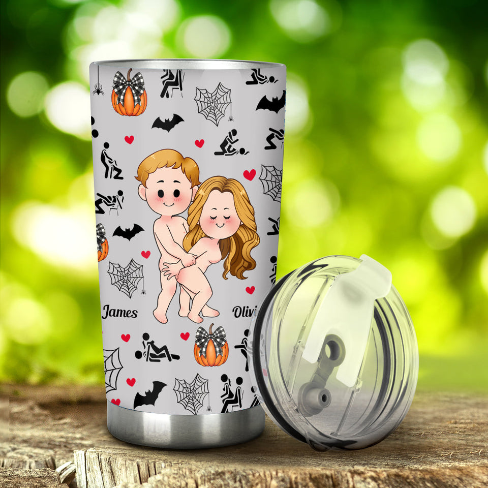 Till Death Do Us Part - Personalized Couple Tumbler