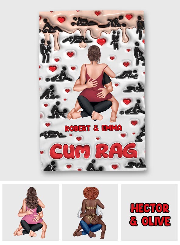 Cum Rag - Personalized Couple Towel