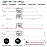 I Love You Till The End Of Time - Personalized Couple Apple Watch Band