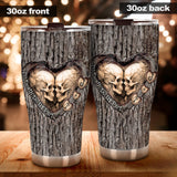 Til Death Do Us Part - Personalized Couple Tumbler