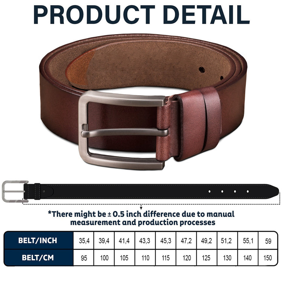 I Licked It So It's Mine - Personalized Couple Leather Belt