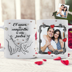 Eres El Amor De Mi Vida - Personalized Couple Mug