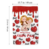 I Love You - Personalized Couple Towel