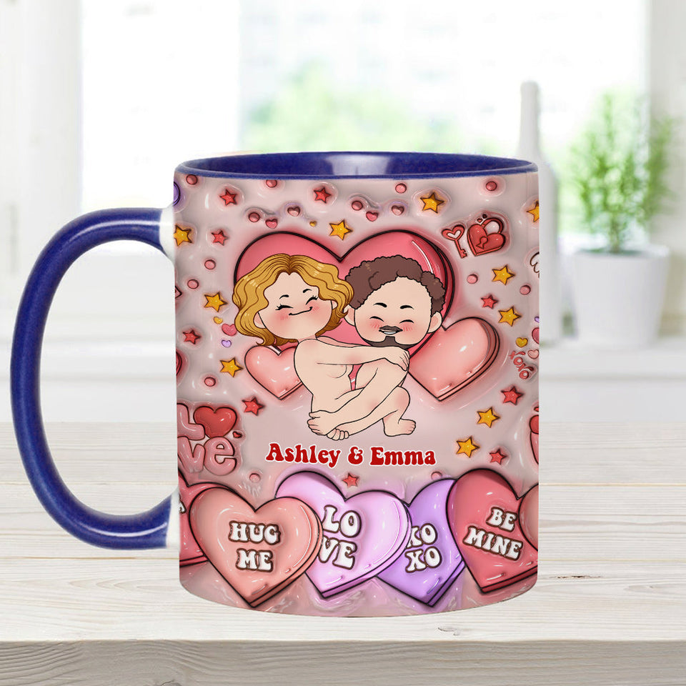 Get Your WIlly Ready - Personalized Couple Accent Mug