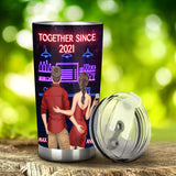 This Is Turning Into A Really Long One Night Stand - Personalized Couple Tumbler