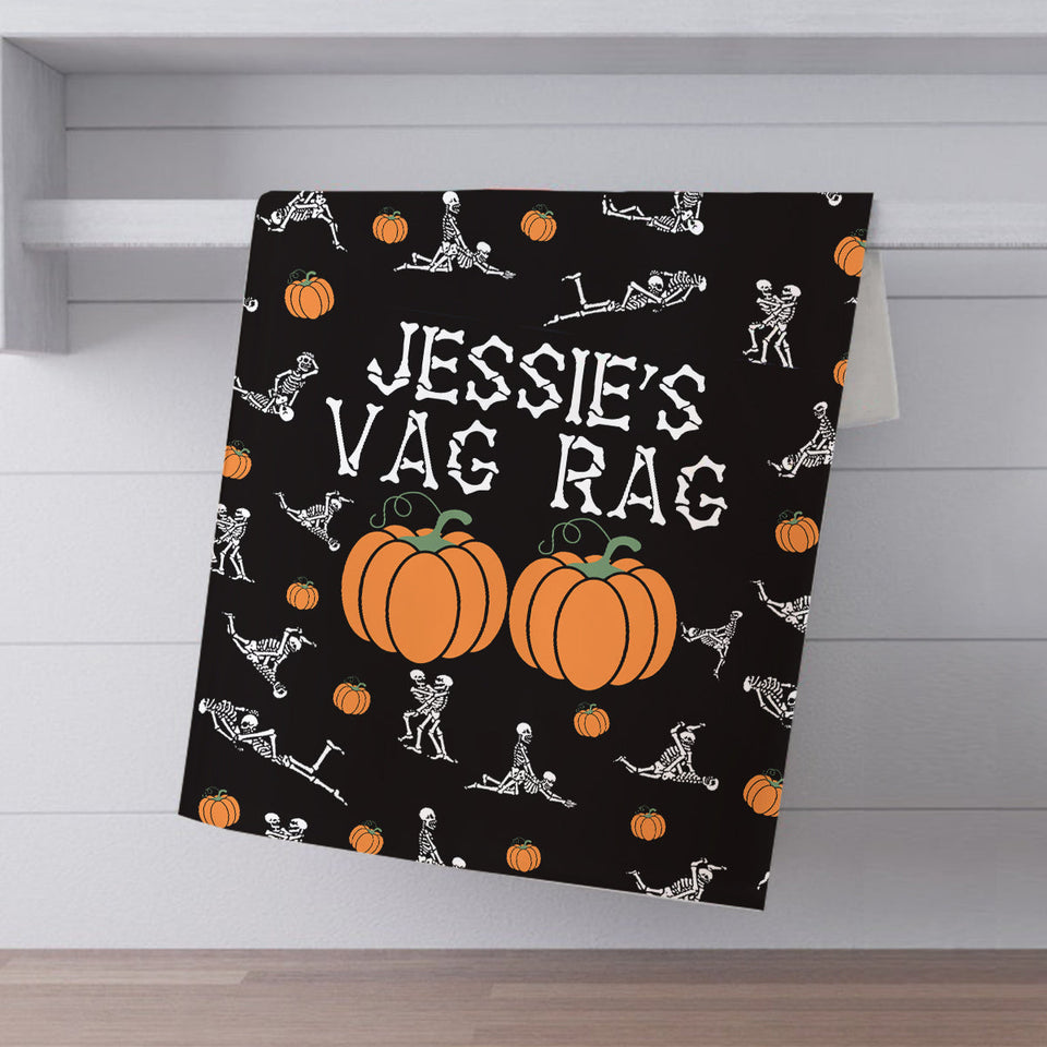 Cum Rag, Vag Rag - Personalized Couple Towel