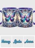 Faith Hope Love - Personalized Suicide Prevention Accent Mug