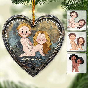 Doing Each Other - Personalized Couple Ornament