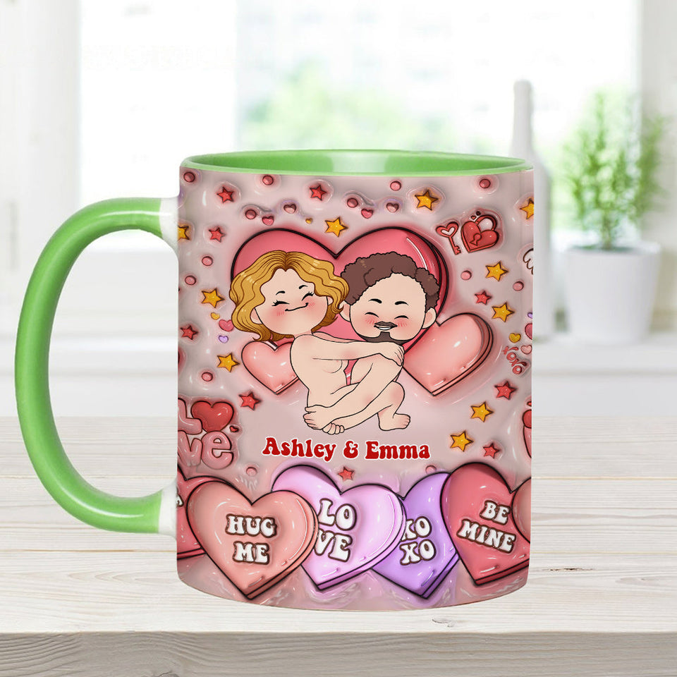 Get Your WIlly Ready - Personalized Couple Accent Mug